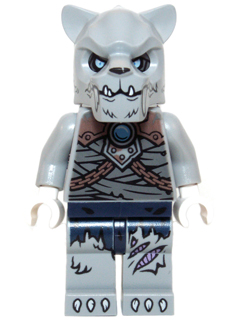 LEGO Minifigure-Saber-Tooth Tiger Warrior 2-Legends of Chima-loc126-Creative Brick Builders